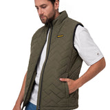Parka Sin Mangas Hombre Mediumweight Insulated Verde Cat
