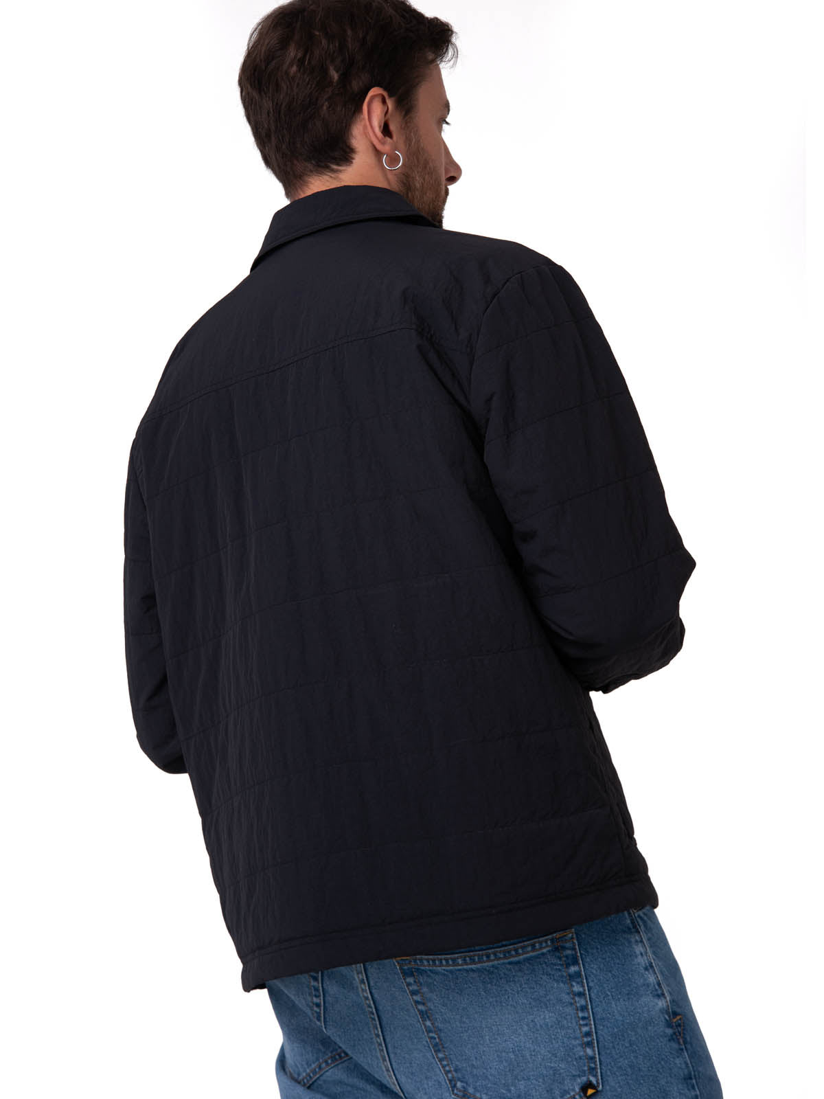 Chaqueta Manga Larga Hombre Work Jacket Negro Cat