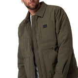 Chaqueta Manga Larga Hombre Work Jacket Verde Cat