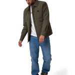 Chaqueta Manga Larga Hombre Work Jacket Verde Cat