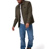 Chaqueta Manga Larga Hombre Work Jacket Verde Cat