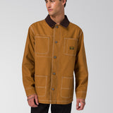 Chaqueta Manga Larga Hombre Canvas Chore Café Cat