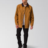 Chaqueta Manga Larga Hombre Canvas Chore Café Cat
