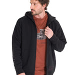 Poleron Casual Hombre FLEECE CAT LOGO FULL ZIP HOODIE NEGRO CAT