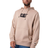 Polerón Con Gorro Hombre Logo Beige Cat