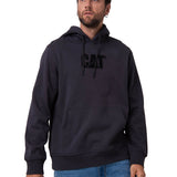 Polerón Con Gorro Hombre Cat Logo Negro Cat