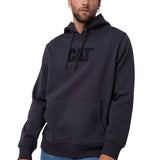 Polerón Con Gorro Hombre Cat Logo Negro Cat