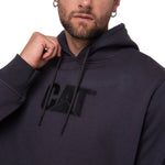 Polerón Con Gorro Hombre Cat Logo Negro Cat
