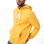 Polerón Con Gorro Hombre Cat Logo Amarillo Cat
