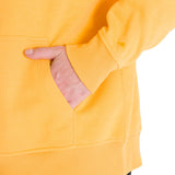 Poleron Casual Unisex FLEECE CAT LOGO PULLOVER HOODIE AMARILLO CAT