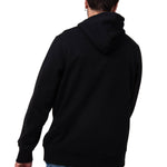 Poleron Casual Unisex FLEECE CAT LOGO PULLOVER HOODIE NEGRO CAT