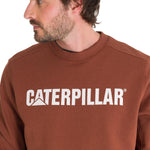 Polerón Unisex Caterpillar Logo Crewneck Terracota Cat
