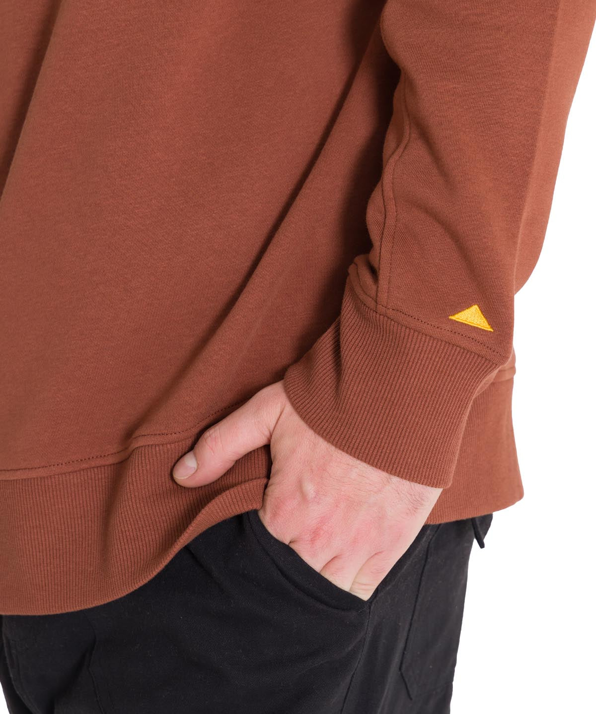 Polerón Unisex Caterpillar Logo Crewneck Terracota Cat