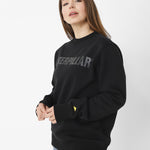 Polerón Crewneck Hombre Logo Caterpillar Negro