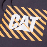 Polerón Manga Larga Unisex Graphic Pullover Hoodie Gris Oscuro Cat