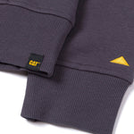 Polerón Manga Larga Unisex Graphic Pullover Hoodie Gris Oscuro Cat