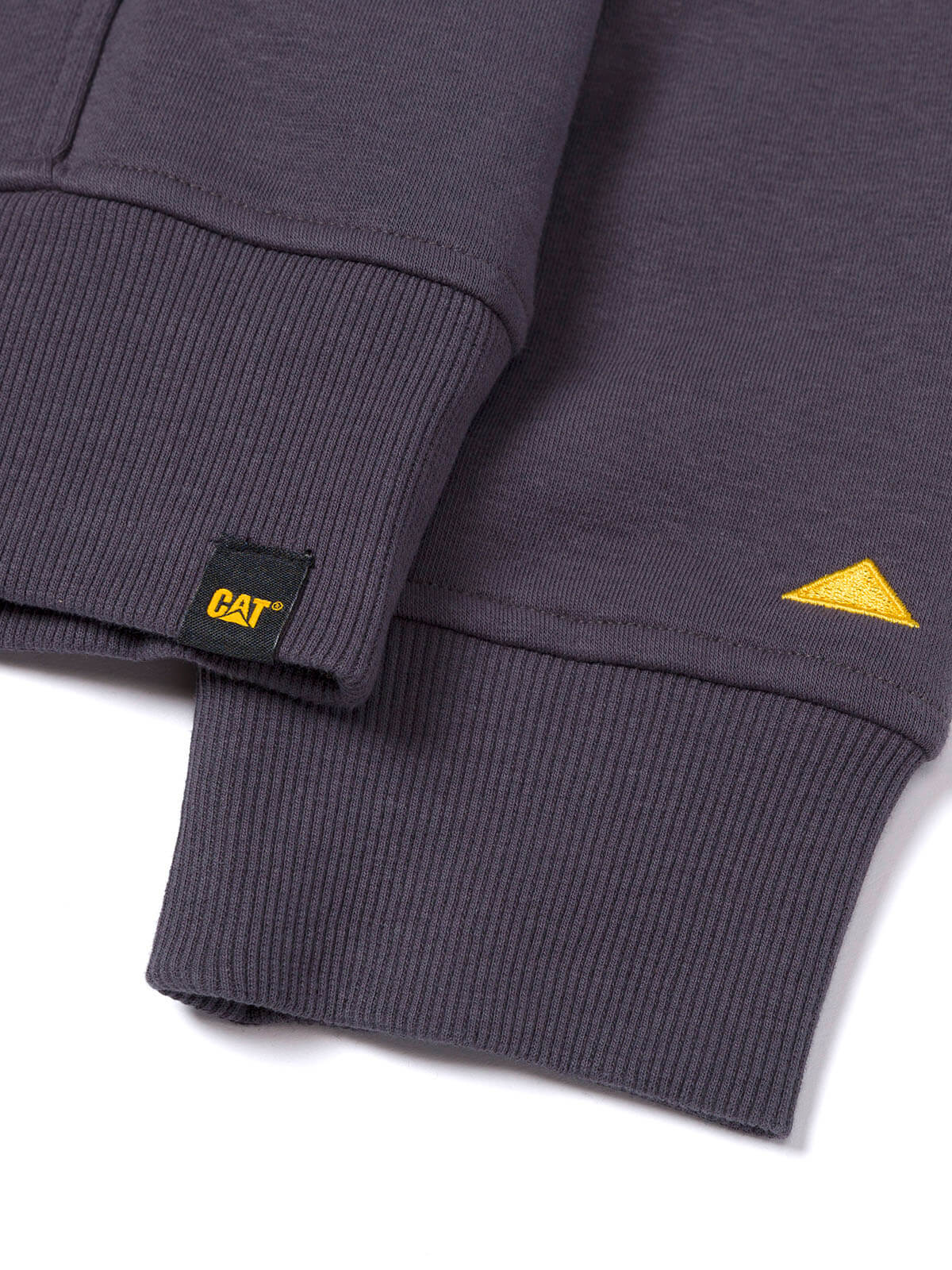 Polerón Manga Larga Unisex Graphic Pullover Hoodie Gris Oscuro Cat