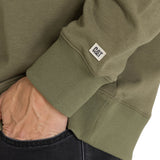 Polerón Crewneck Hombre Diseño French Terry Oliva CAT