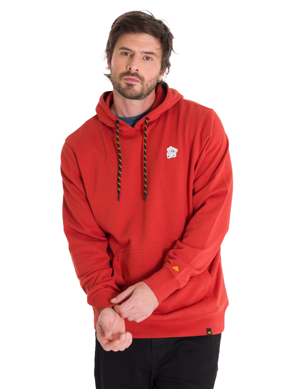 Polerón Manga Larga Unisex PREMIUM GRAPHIC PULLOVER Rojo Cat