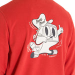 Polerón Manga Larga Unisex PREMIUM GRAPHIC PULLOVER Rojo Cat