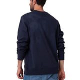 Polerón Crewneck Hombre Graphic Fleece Azul Oscuro Cat