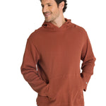 Polerón Con Gorro Hombre Waffle-Knit Terracota CAT