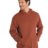 Polerón Con Gorro Hombre Waffle-Knit Terracota CAT