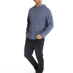 Polerón Con Gorro Hombre Waffle-Knit Gris CAT