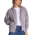 Polerón Crewneck Mujer Relaxed French Terry Lila CAT