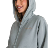 Polerón Crewneck Mujer Relaxed French Terry Celeste CAT