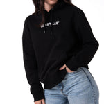 Polerón Con Gorro Mujer Fleece Caterpillar Negro