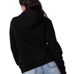 Polerón Con Gorro Mujer Fleece Caterpillar Negro