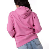 Polerón Con Gorro Mujer Fleece Caterpillar Rosa