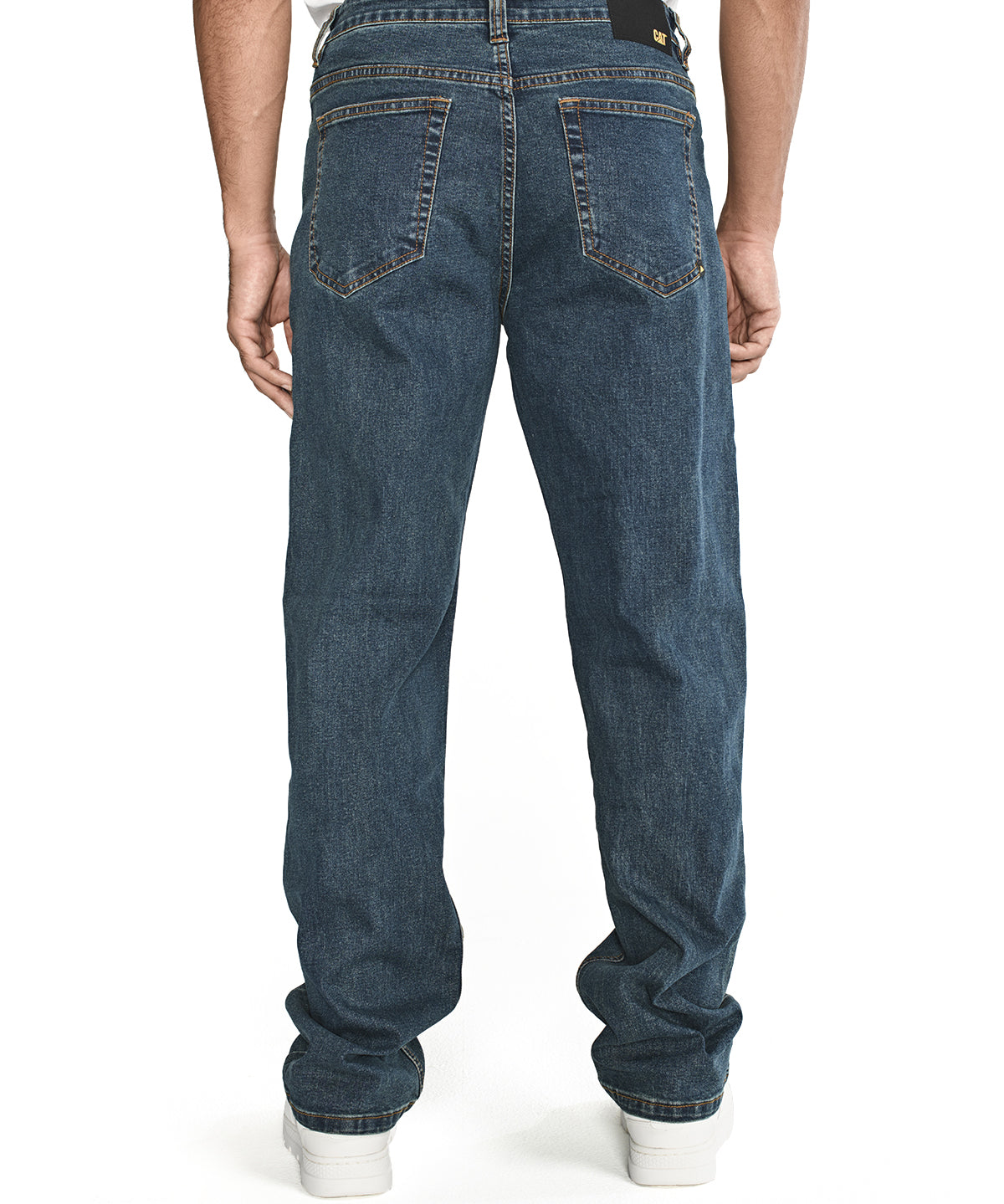 Jeans Casual Hombre TRIBLEND STRETCH DENIM ORIGINAL AZUL CAT