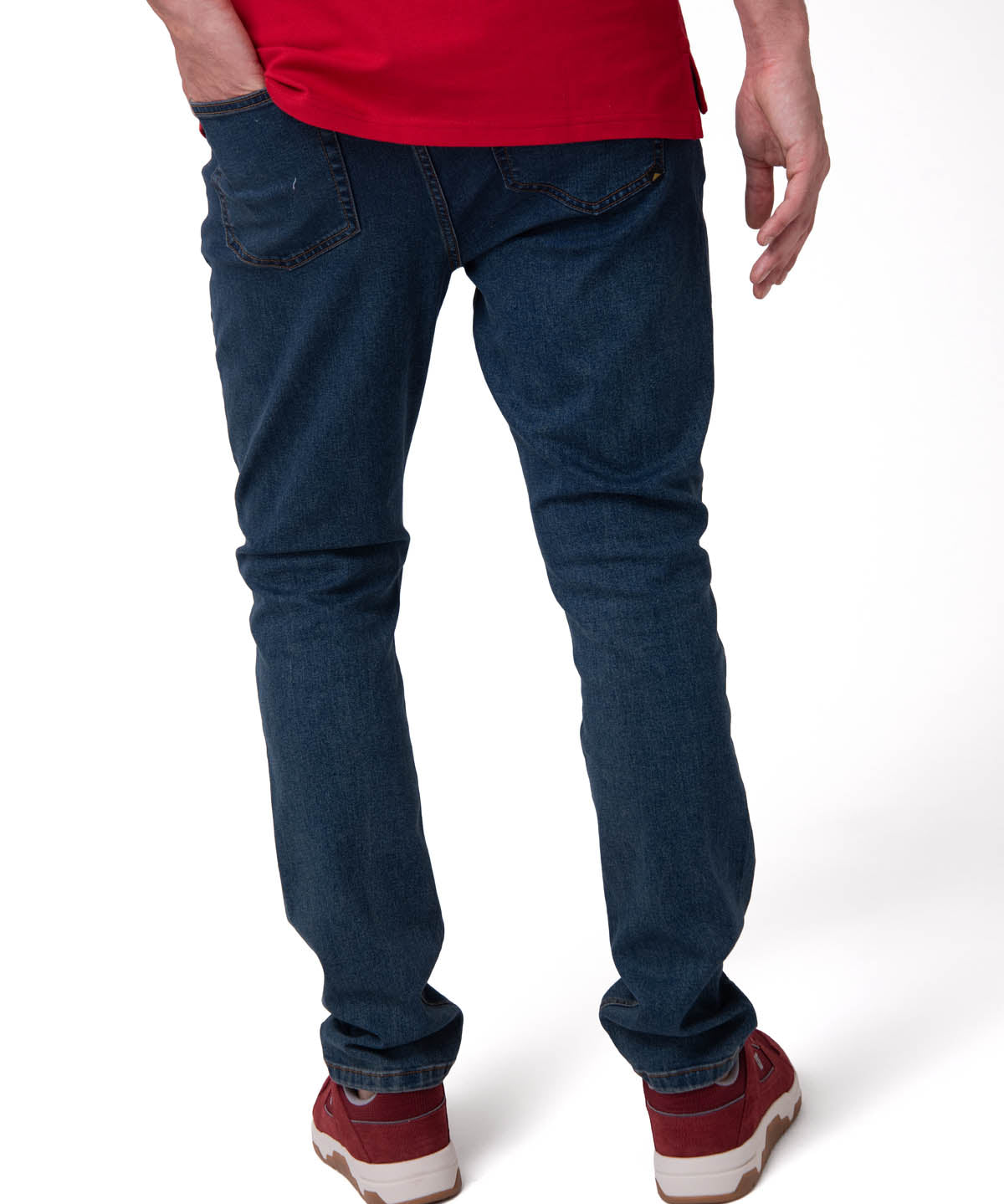 Jeans Denim Hombre Triblend Stretch Denim Skinny Gris Cat