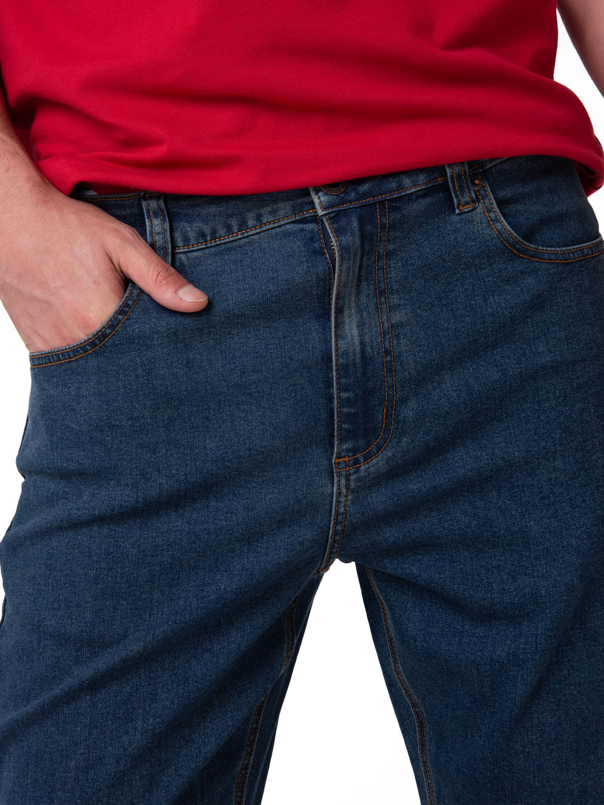 Jeans Denim Hombre Triblend Stretch Denim Skinny Gris Cat