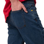 Jeans Denim Hombre Triblend Stretch Denim Skinny Gris Cat