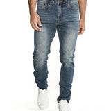Jeans Casual Hombre TRIBLEND STRETCH DENIM SKINNY AZUL CAT