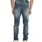 Jeans Casual Hombre TRIBLEND STRETCH DENIM SKINNY AZUL CAT