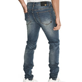 Jeans Casual Hombre TRIBLEND STRETCH DENIM SKINNY AZUL CAT