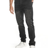 Jeans Casual Hombre Triblend Stretch Denim Skinny Gris Cat