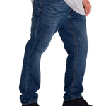 Jeans Denim Hombre Triblend Stretch Denim Slim Rojo Cat
