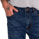 Jeans Denim Hombre Triblend Stretch Denim Slim Rojo Cat