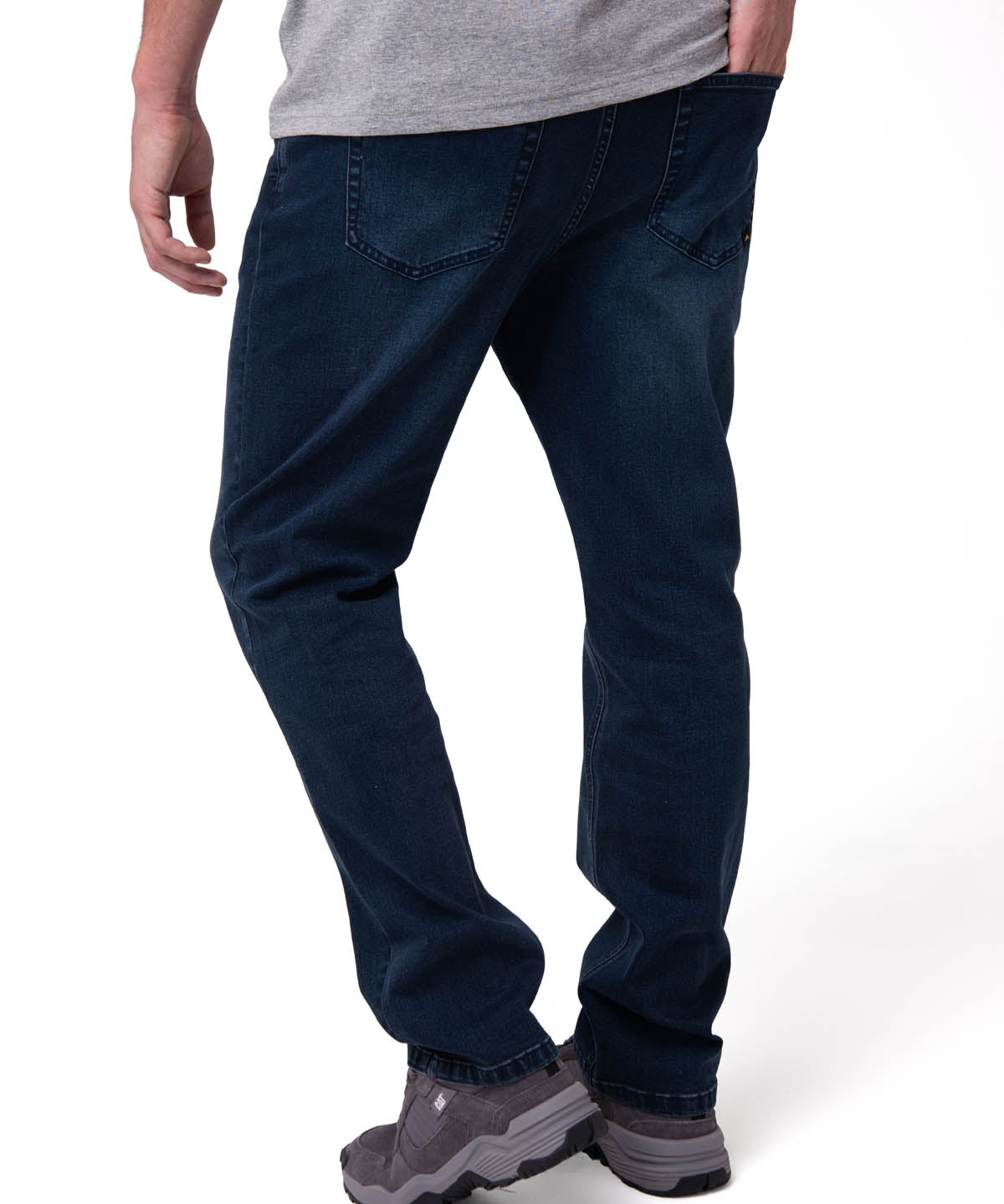 Jeans Slim Hombre Triblend Stretch Azul Oscuro Cat