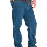 Jeans Casual Hombre TRIBLEND STRETCH DENIM STRAIGHT AZUL CAT
