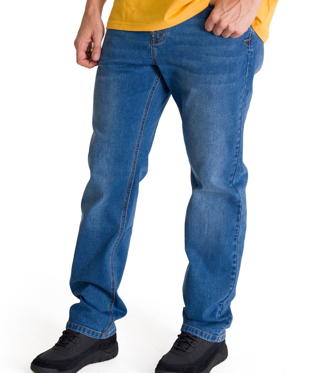 Jeans Stretch Hombre Denim Slim Azul CAT