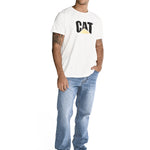 Jeans Denim Hombre Eco Stretch Denim Straight Gris Cat