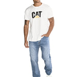 Jeans Denim Hombre Eco Stretch Denim Straight Gris Cat