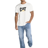 Jeans Denim Hombre Eco Stretch Denim Straight Gris Cat