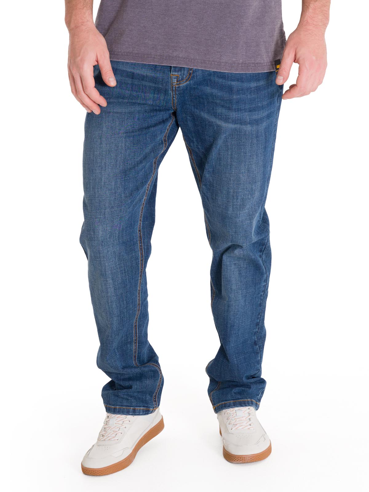 Jeans Casual Hombre COOLMAX DENIM SLIM AZUL CAT